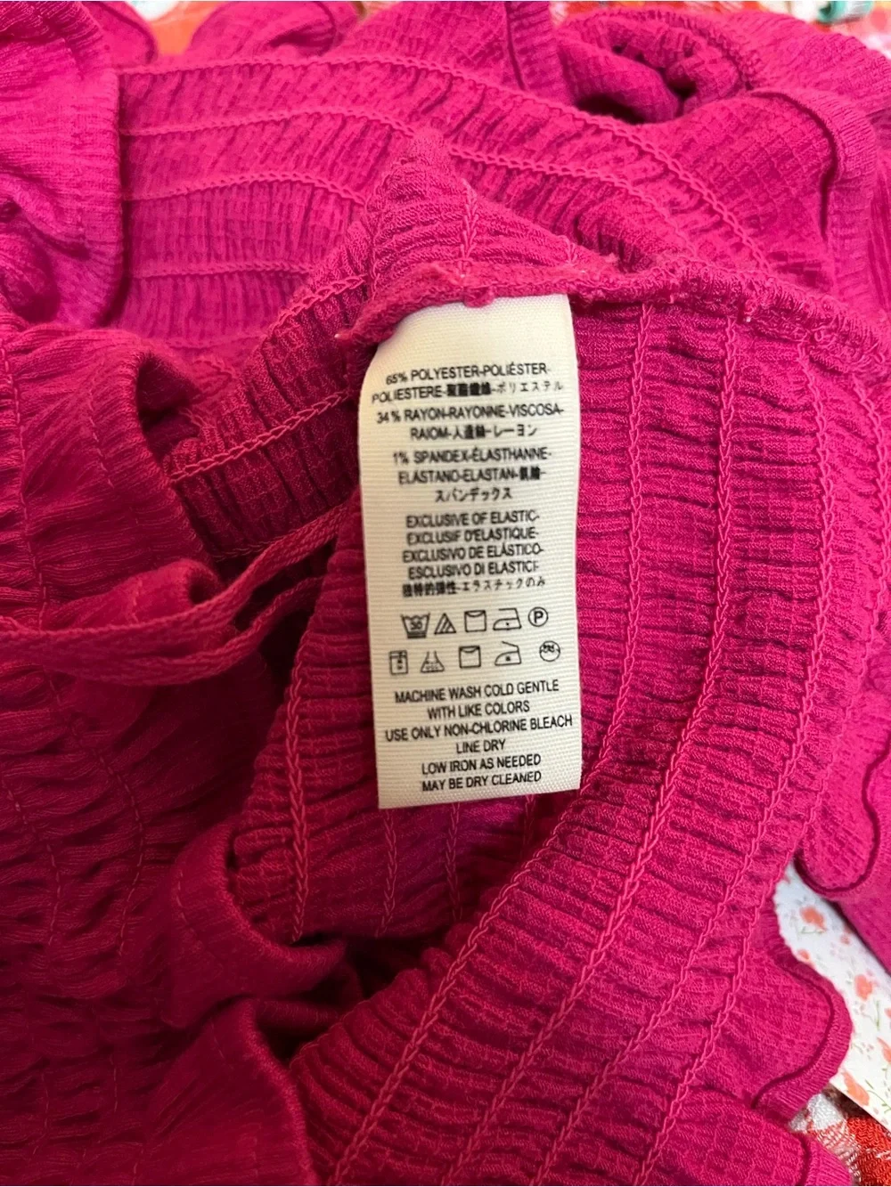 NWT Free People Brenyce Jungle Flower Smoked Top
